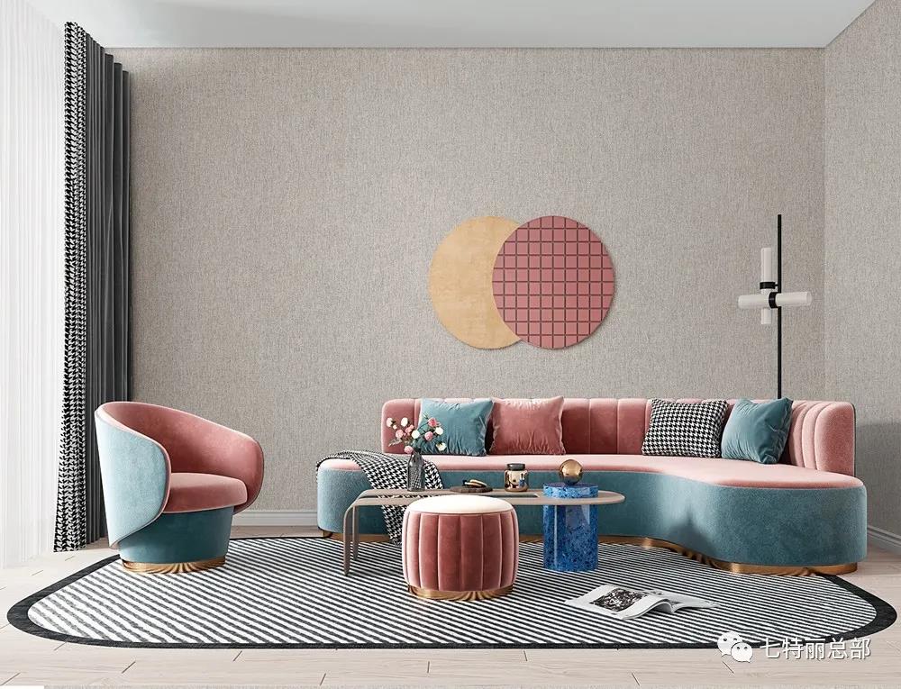 七特麗現代/中式墻布-C24-030